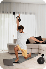 Animated carousel showing MyMov user personas