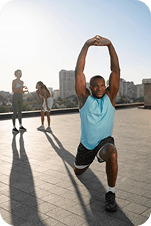 Animated carousel showing MyMov user personas